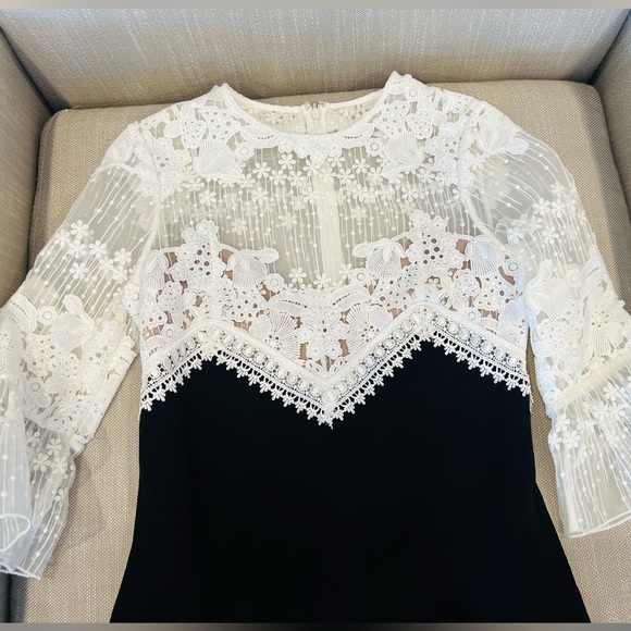 Self-portrait lace mini dress - Picture 3 of 6